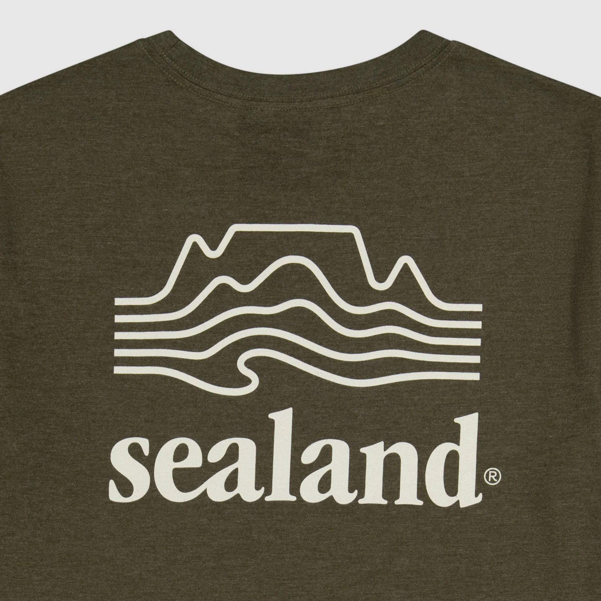 Men's Core Logo Tee (Stone) - Image 3