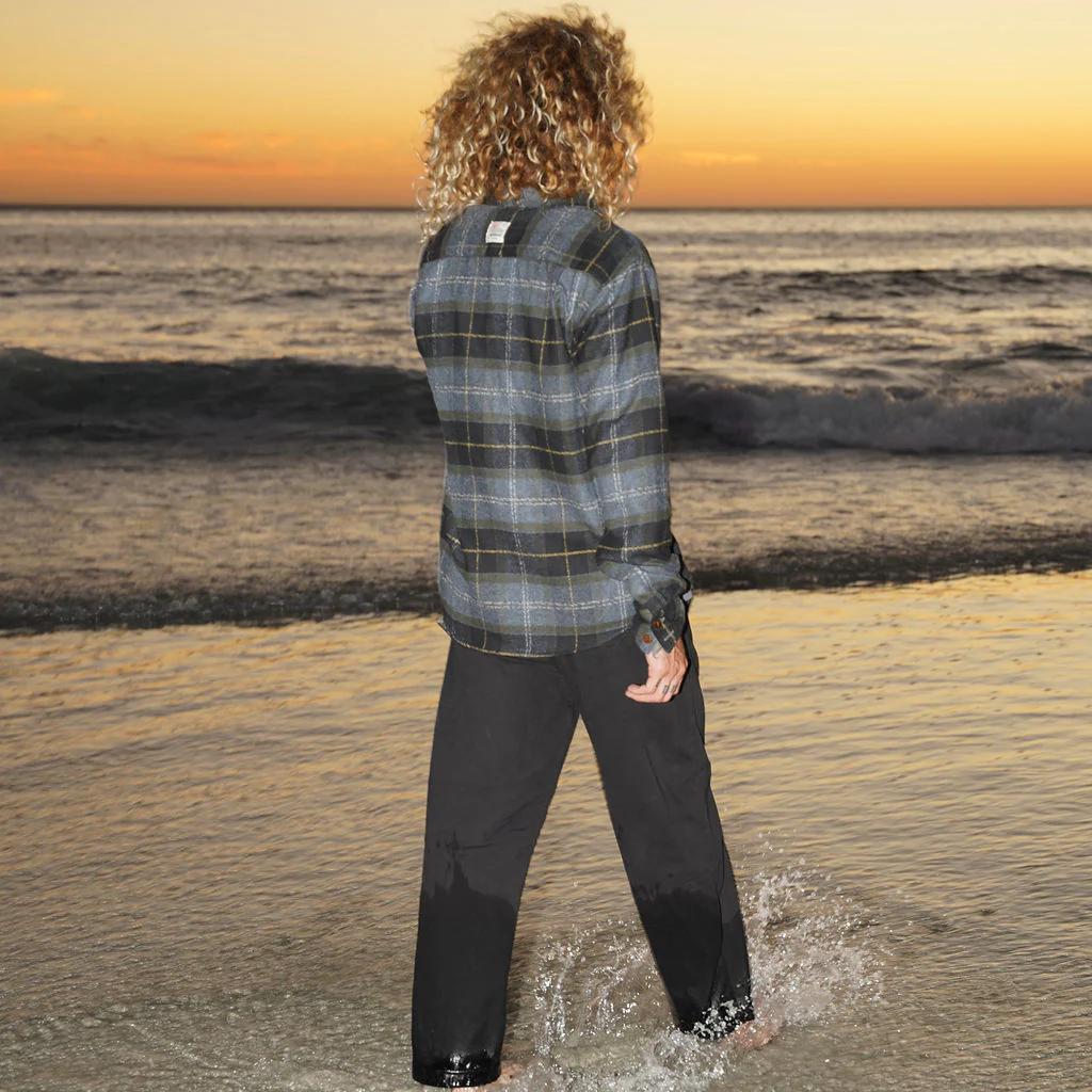Men's Cotton Flannel Shirt - Image 3