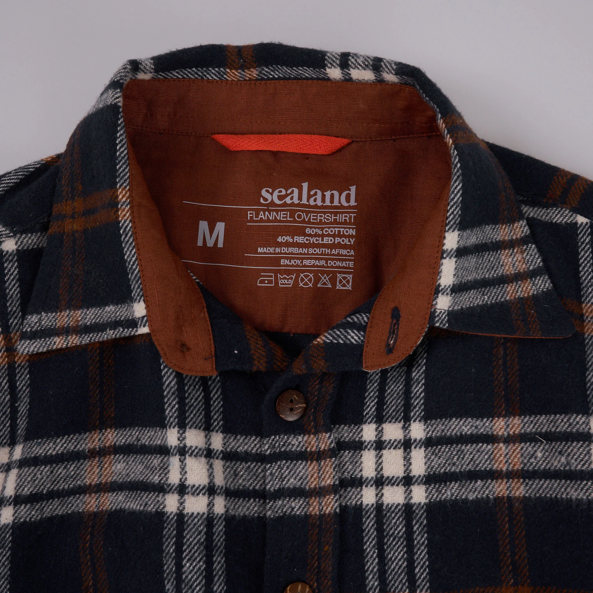 Men's Cotton Flannel Shirt - Image 7