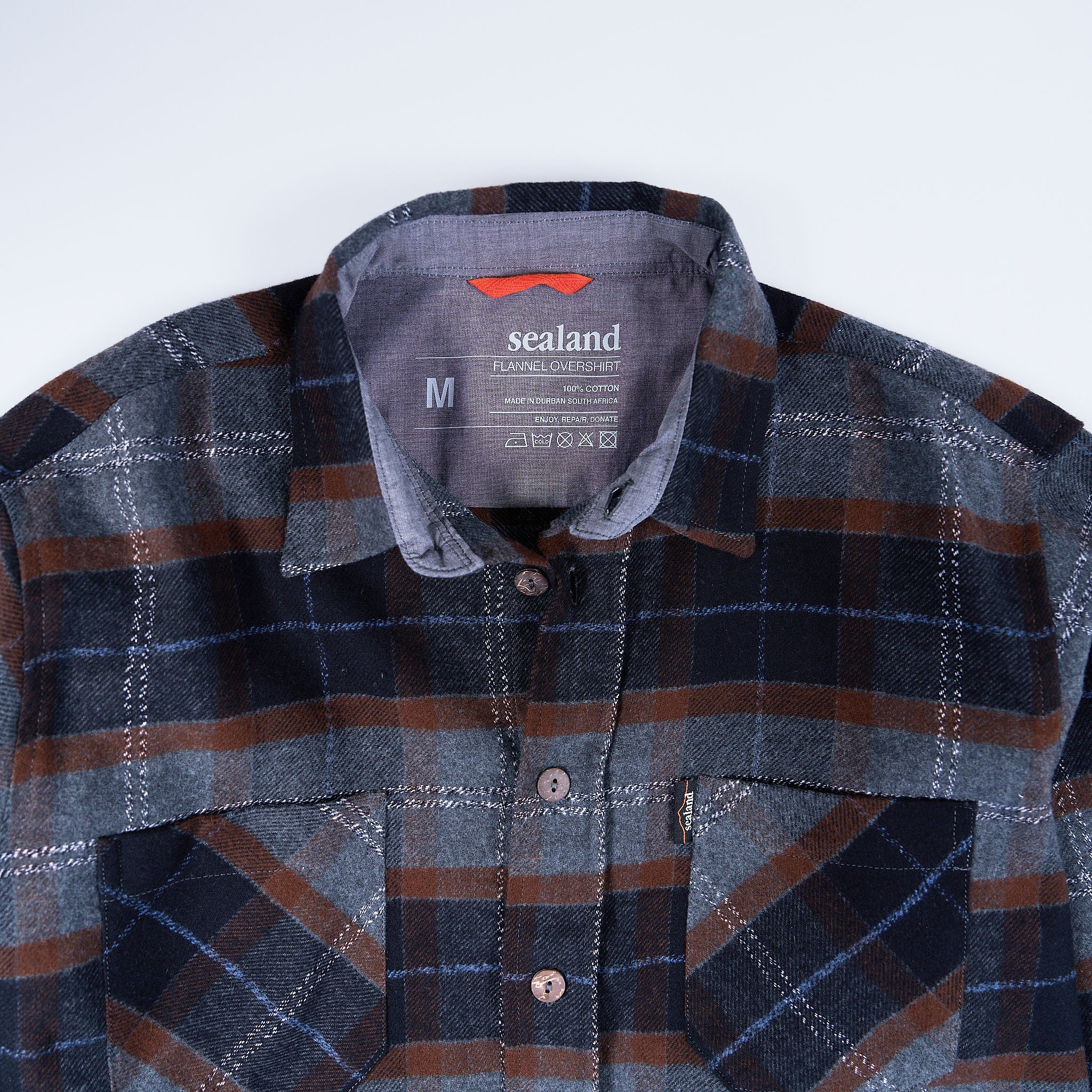 Men's Cotton Flannel Shirt - Image 5