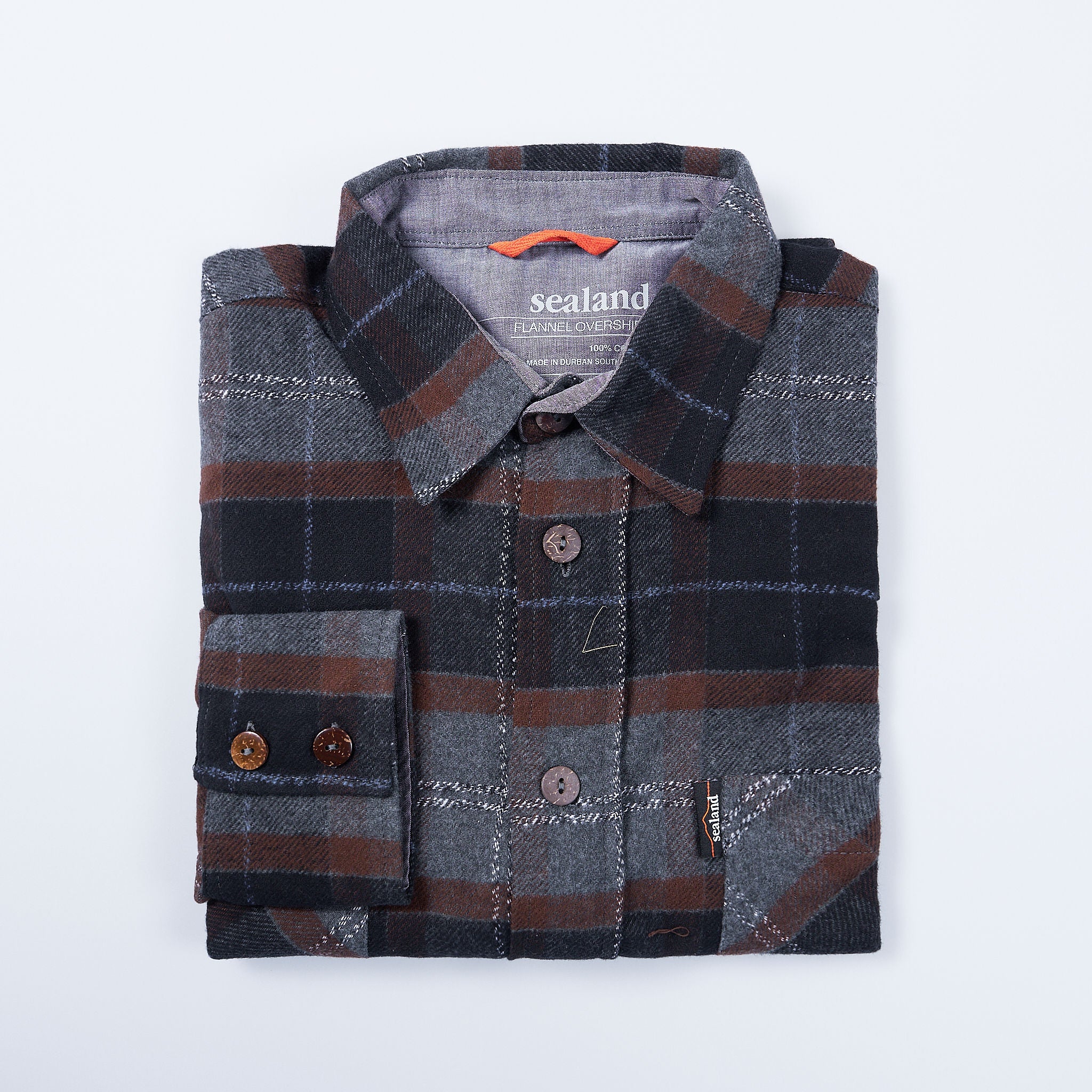 Men's Cotton Flannel Shirt - Image 6