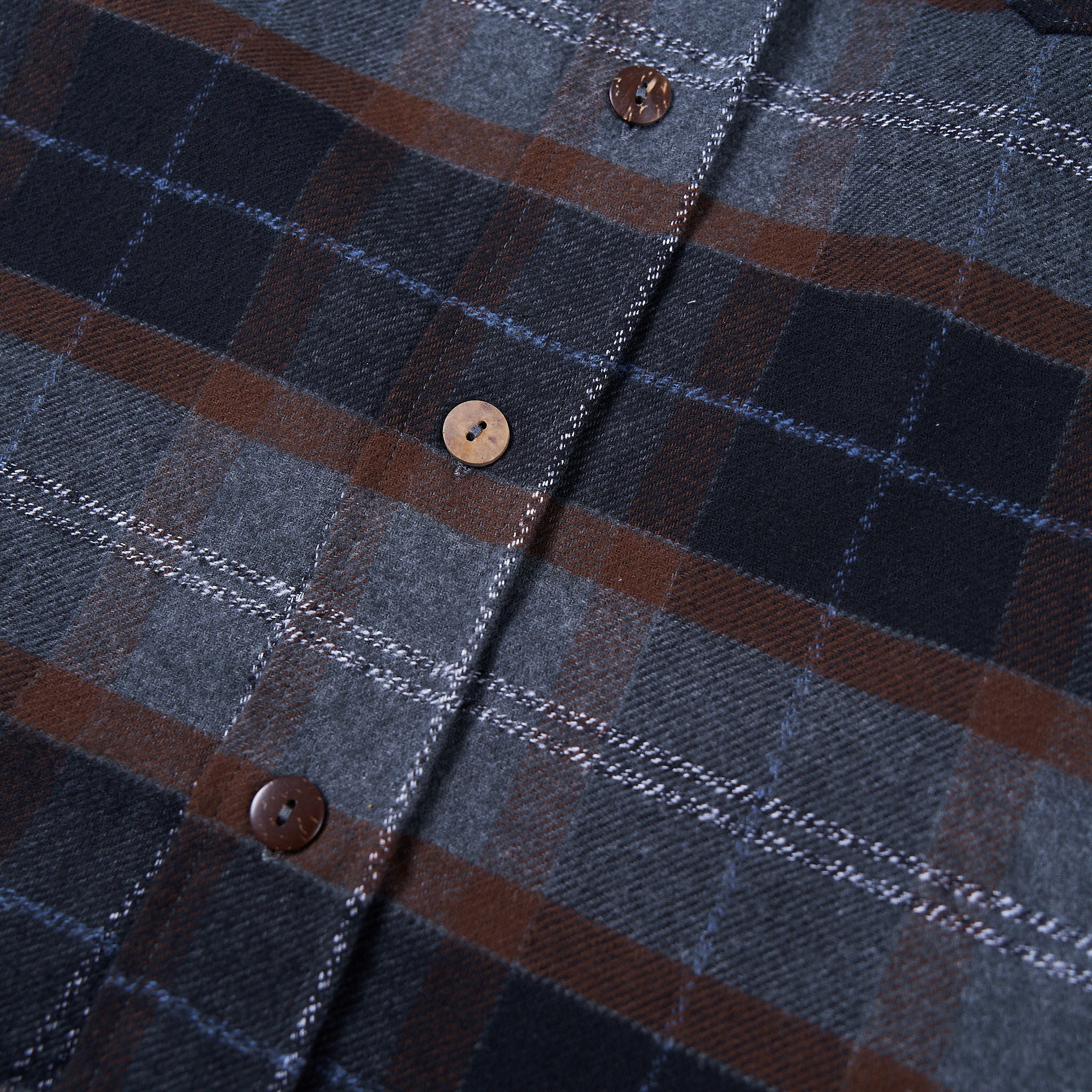 Men's Cotton Flannel Shirt - Image 8