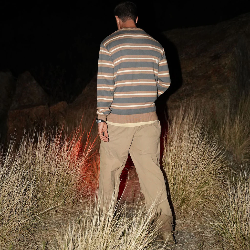 Men's Striped Crew Neck - Image 2