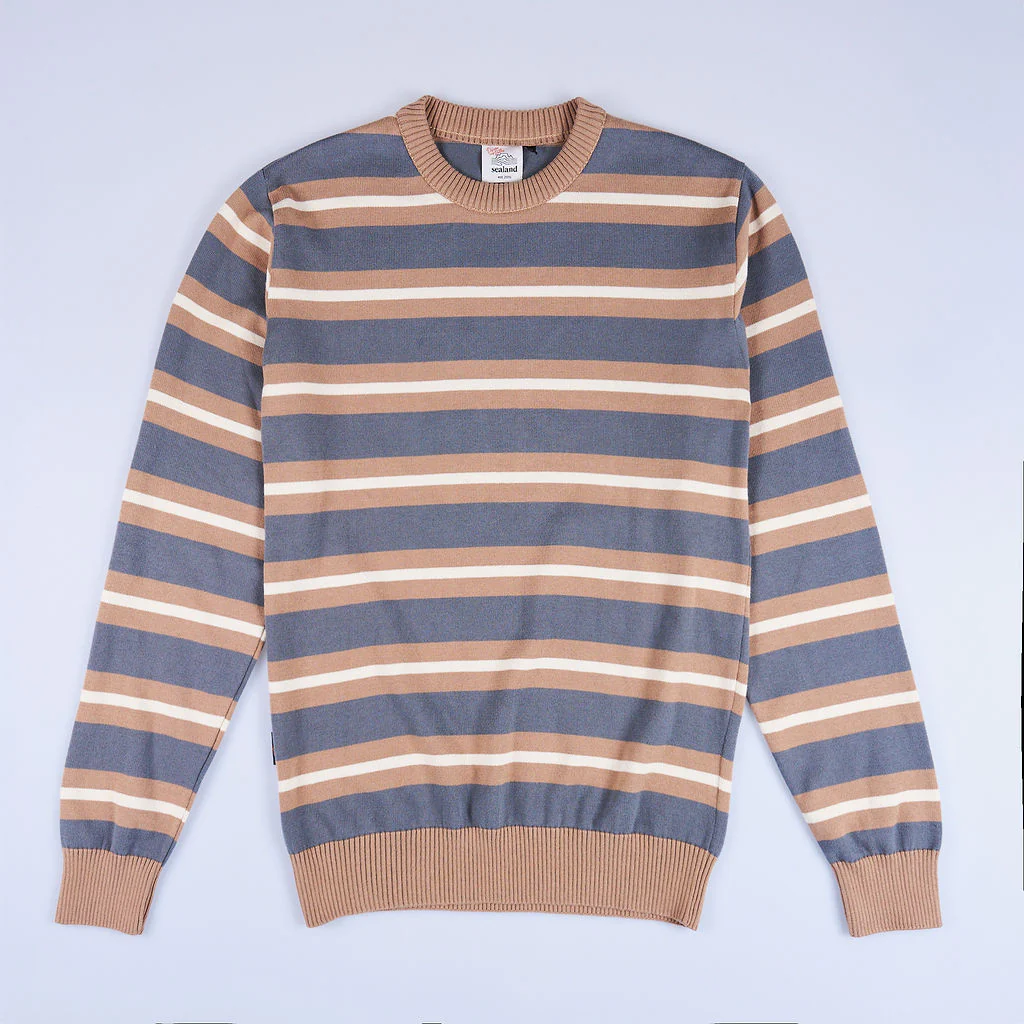 Men's Striped Crew Neck - Image 3