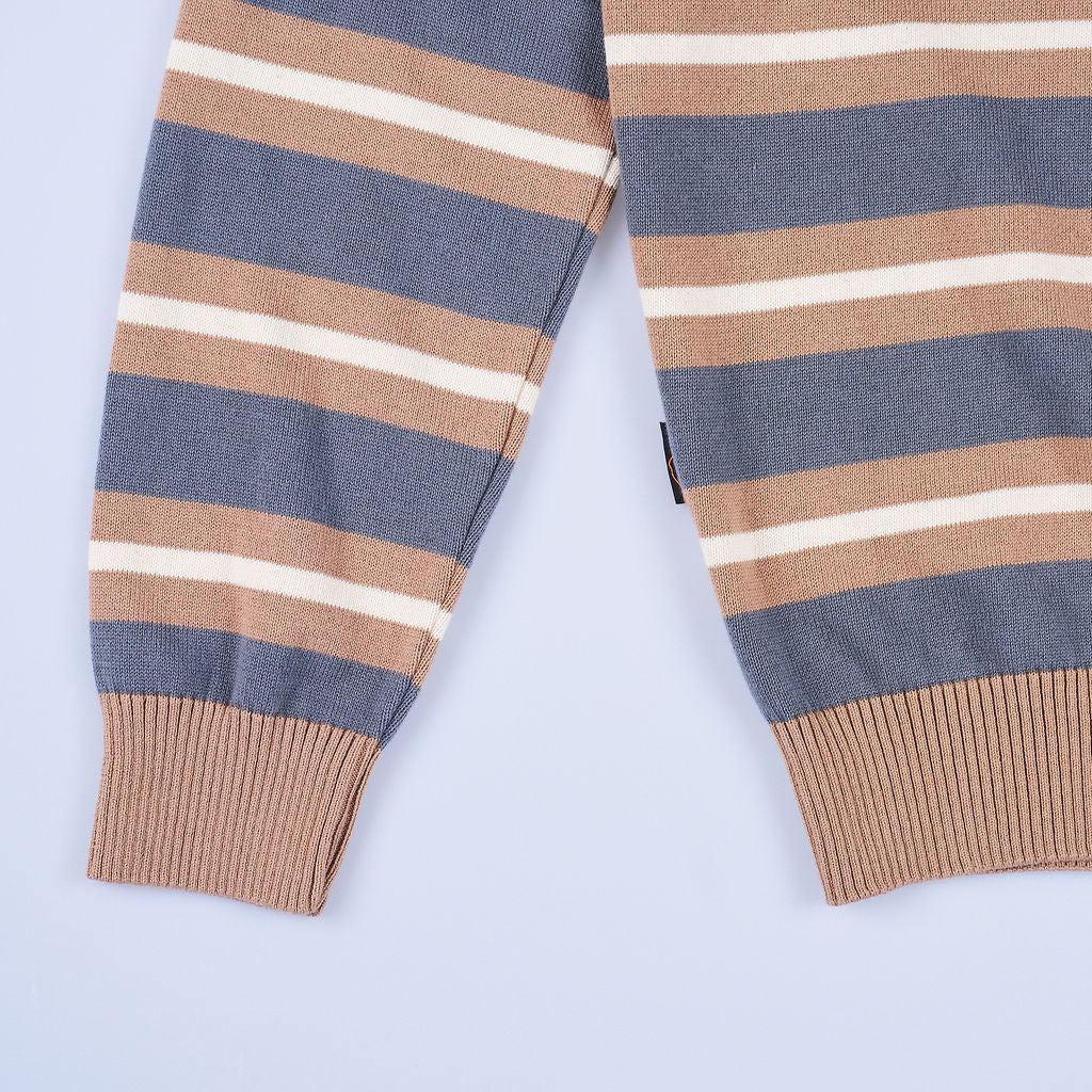 Men's Striped Crew Neck - Image 5