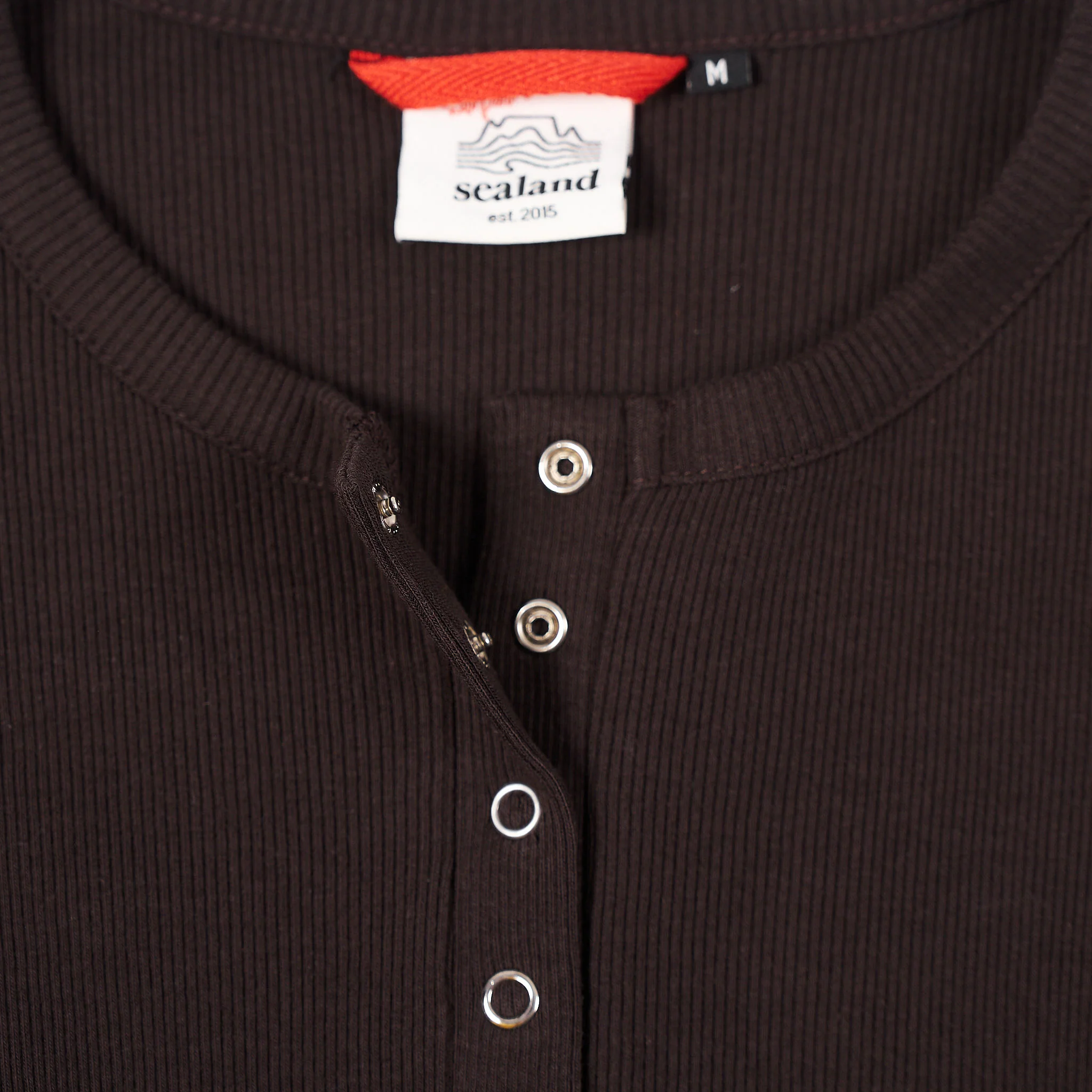 Women's Ribbed Henley - Image 10
