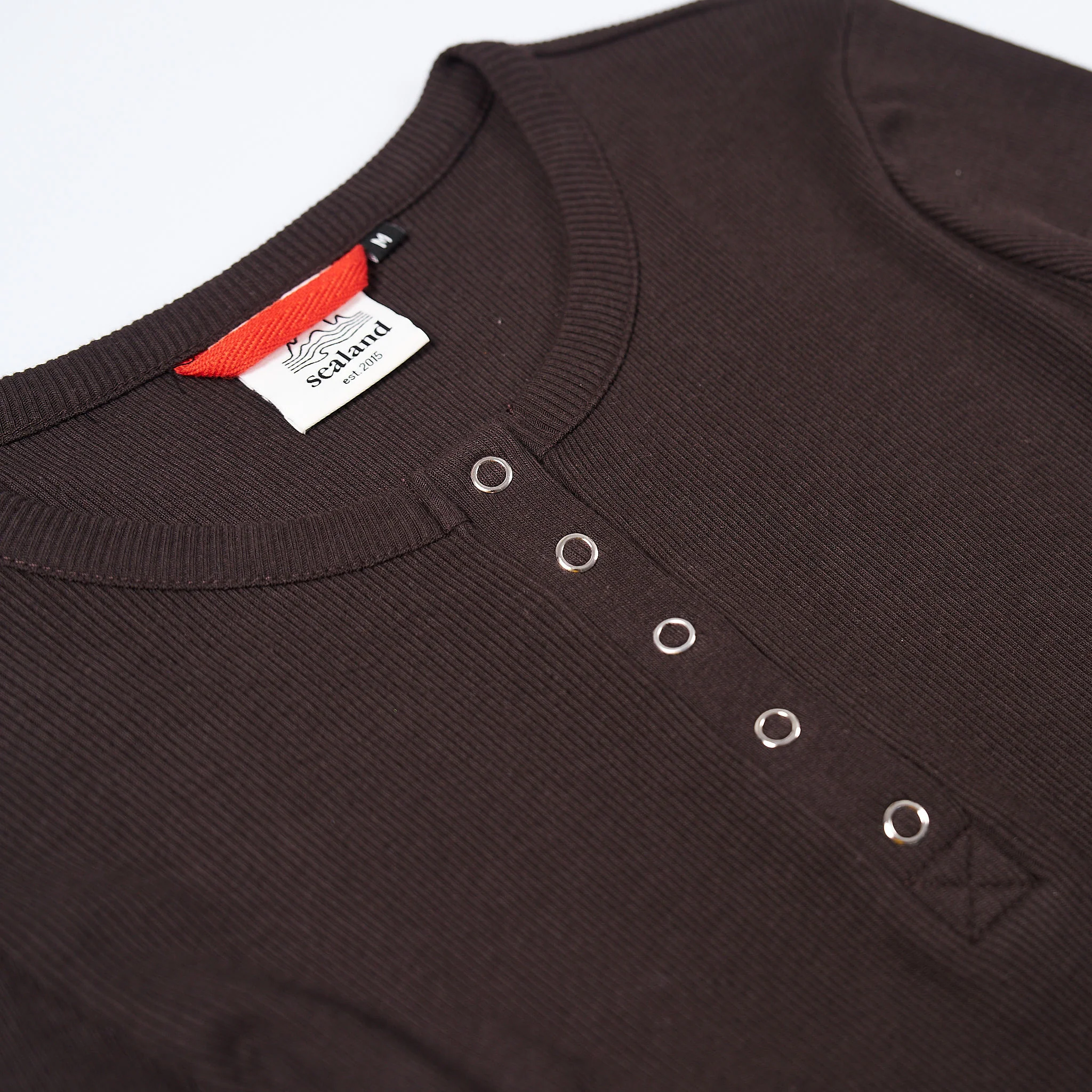 Women's Ribbed Henley - Image 7