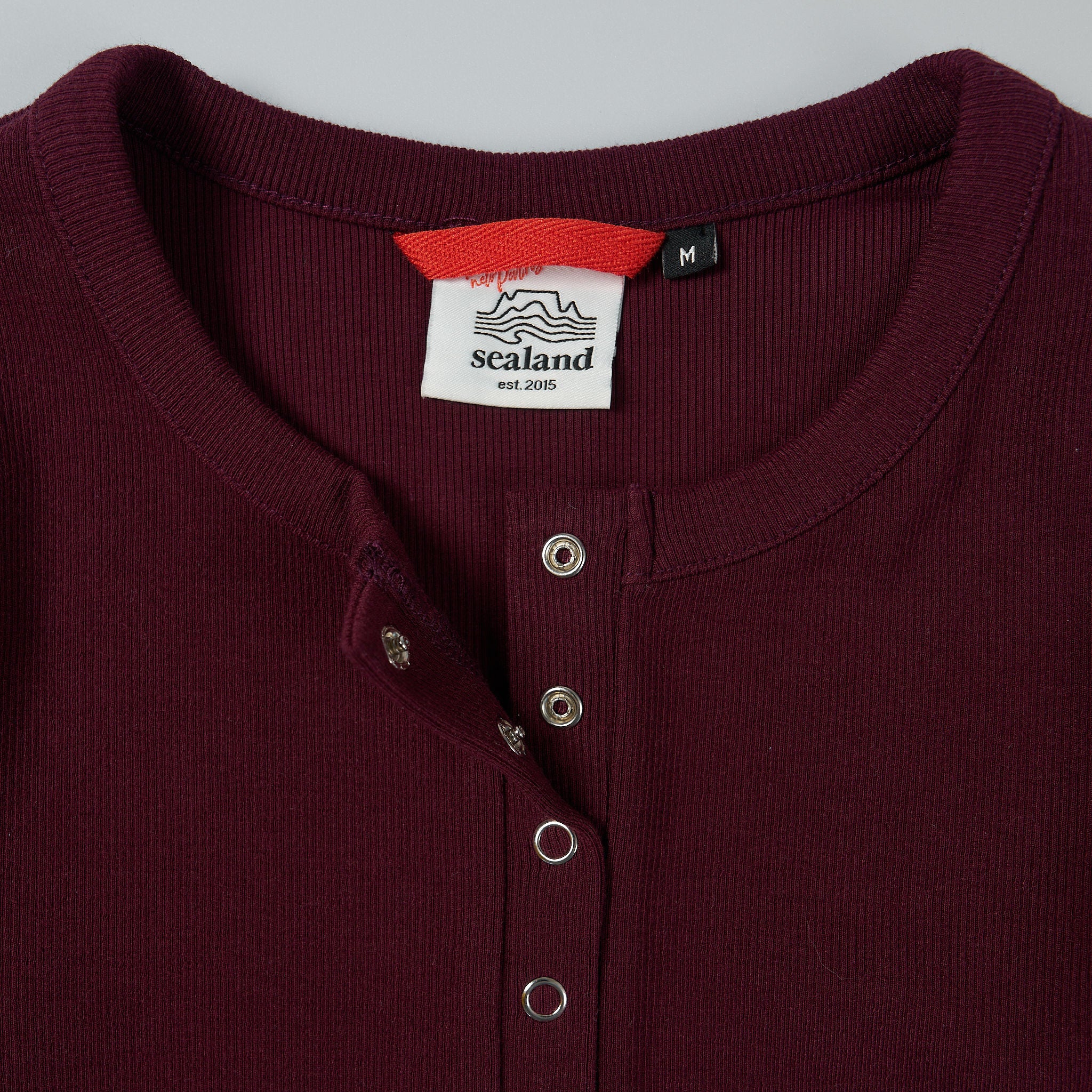 Women's Ribbed Henley - Image 5