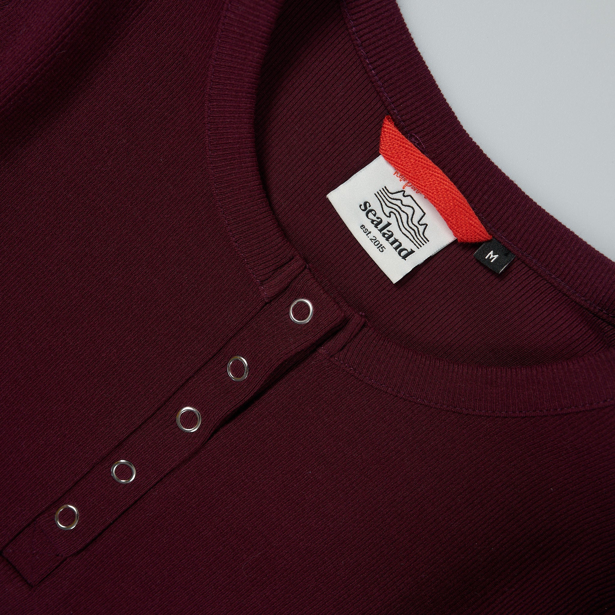 Women's Ribbed Henley - Image 6